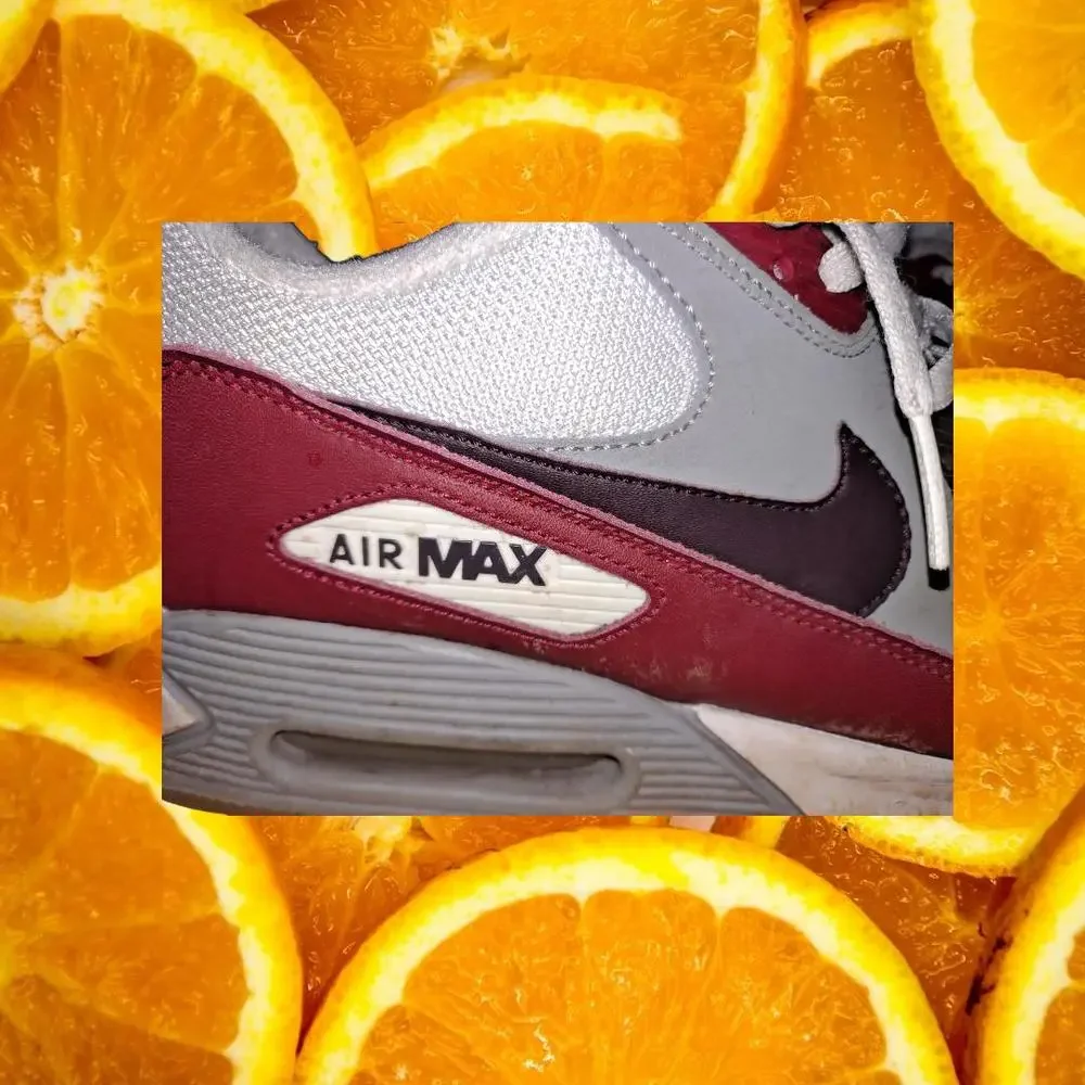 Nike Air Max White, Gray, Black and Red Size 12‎
